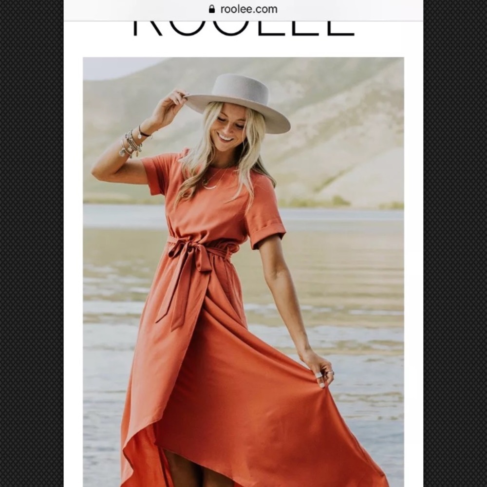 Roolee Taylor Jane Maxi Dress Sz M